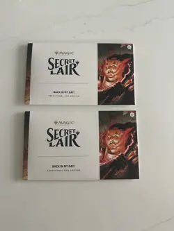 MTG Magic the Gathering Secret Lair Back In My Day! FOIL - In-Hand ready to ship - Image 1
