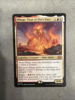 Phlage, Titan of Fire's Fury - #197 - Modern Horizons 3 - Image 1
