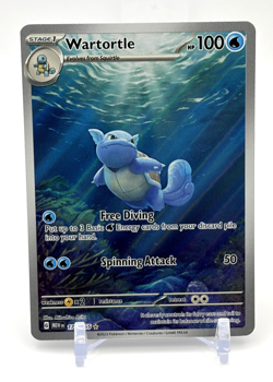 Pokemon TCG: Wartortle - 171/165 - SV: Scarlet & Violet 151 (MEW) NM/M - Image 1