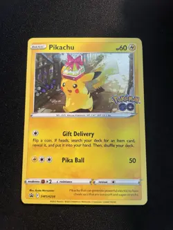 Pikachu SWSH234 Holo Promo Pokemon Sword & Shield - Image 1