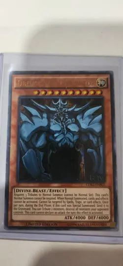 Yu-Gi-Oh! Obelisk the Tormentor Card LIMITED EDITION LDK2-ENS02 HOLO GOLD TEXT - Image 2