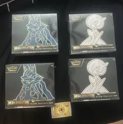Pokemon Center Mega Evolution Elite Trainer Box Gardevoir Lucario Set (x2) - Image 1