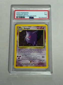Pokemon Graded 7 Gengar Legendary Collection 11/110 - Image 1