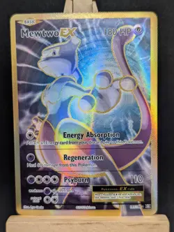 Pokemon TCG Mewtwo EX Full Art Ultra Rare Holo 103/108 Evolutions NM - Image 1