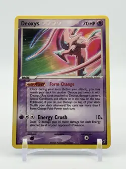 2005 Pokemon EX Deoxys Deoxys Rare 17/107 #17 NM / VLP - Image 1
