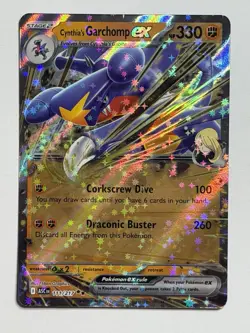 Cynthia's Garchomp ex 111/217 Double Rare Ascended Heroes Pokemon Near Mint - Image 1