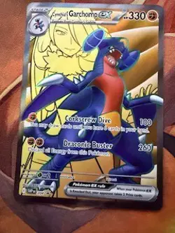 Cynthia's Garchomp ex 204 Holo Promo Scarlet & Violet Promo Pokemon Near Mint - Image 1