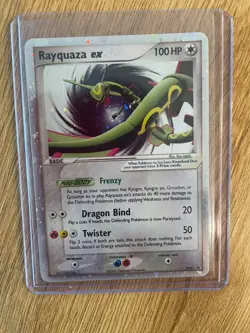 2006 POKEMON BLACK STAR PROMOS #039 RAYQUAZA EX HOLO HP - Image 1