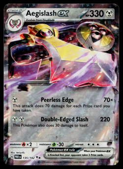 Aegislash ex 135/182 Double Rare Paradox Rift Pokemon Near Mint - Image 1