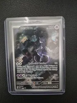 Pokemon TCG Mewtwo 052 SV Promo Holo 130 HP Scarlet & Violet English - Image 1