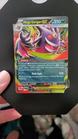 Pokemon TCG Mega Gengar EX 073 Black Star Promo Mega Moonlit Tin NM - Image 1