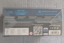 Phantasmal Flames POKEMON CENTER Etb Factory Sealed With Case - Fast Shipping - Image 2