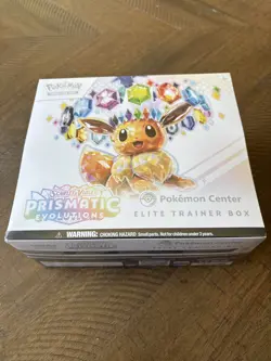 Pokemon TCG - Prismatic Evolutions Pokemon Center Elite Trainer Box - Sealed! - Image 1