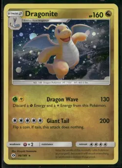 Dragonite 096/149 Holo Promo Cosmos Holo Pokemon Near Mint - Image 1
