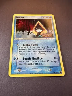 Snorunt 64/108 Ex Power Keepers Reverse Holo Stamped Vintage Pokemon NM MINTY - Image 3