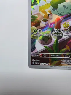 Pokemon Bulbasaur 143/142 Sv07: Stellar Crown Holo NM in perfect Condition!! - Image 5