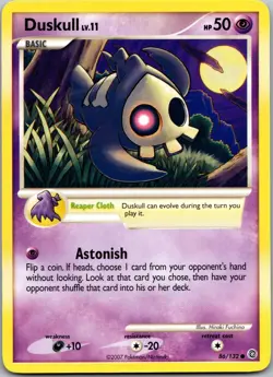 POKEMON DUSKULL 86/132 COMMON SECRET WONDERS LP - Image 1