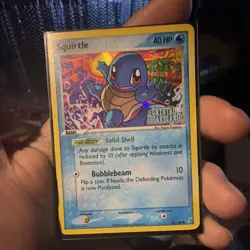 Pokemon TCG Squirtle 64/100 Crystal Guardians Reverse Holo 40 HP 2006 - Image 1