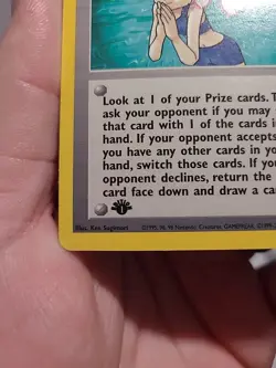 Pokemon TCG— Misty's Wish 108/132 Gym Challenge - 1st Edition Thick Stamp MP - Image 5