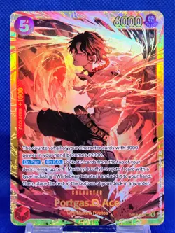 Portgas.D.Ace OP16-118 SEC | The Time of Battle | One Piece TCG | EN - Image 1