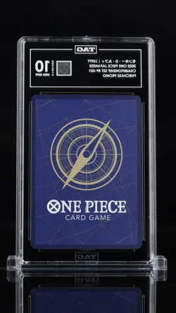 Monkey D. Luffy P-001 P Championship Set Promo - ONE PIECE P-001 TAG 10 - Image 2