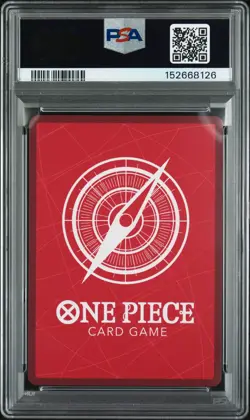 2025 ONE PIECE OP13-CARRYING ON HIS WILL ALTERNATE ART MONKEY D. LUFFY PSA 10 - Image 2