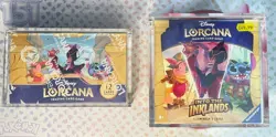 Disney Lorcana Into The Inkland Trove And Booster Box CMX1 🔥 In Acrylic Cases - Image 1