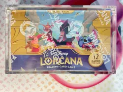 Disney Lorcana Into The Inkland Trove And Booster Box CMX1 🔥 In Acrylic Cases - Image 3