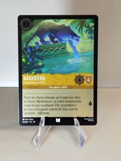 Chapitre LORCANA FR - Chapitre 10 12/204 Bagheera -✨FOIL✨Neuf - Image 1