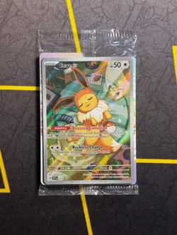 Eevee 173 Pokemon TCG Scarlet & Voilet Promo Card ETB Black Star Promo SEALED - Image 1