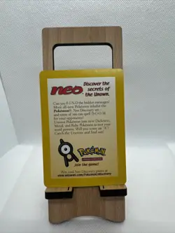 2001 Pokemon Neo Discovery Wizards of the Coast Insert (Win a Pichu Promo Card) - Image 1