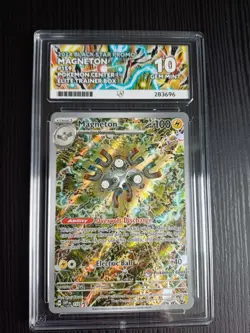 Magneton SVP 159 Pokemon Center ACE 10 ETB Stamped Promo Pokemon Card - Image 1