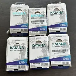 (6 Packs) Ultimate Guard KATANA Precise Fit Inner Sleeves - Small Japanese Card - Image 1