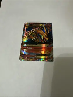 Pokemon TCG Mega Charizard EX Holo Ultra Rare Card 13/106 XY Flashfire - Image 2