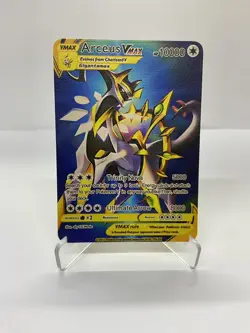 Arceus Vmax Gold Metal Pokemon Card-Collectible Gift Display！Christmas nice - Image 1