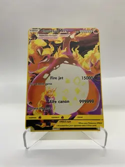 Charizard Vmax Gold Metal Pokemon Card-Collectible Gift Display！Christmas - Image 1