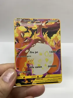 Charizard Vmax Gold Metal Pokemon Card-Collectible Gift Display！Christmas cool - Image 2