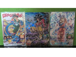 Ultra Rare Dragon Ball Heroes Card Lot 3x Set UM5-SEC3 UM9-SEC BM11-ASEC JPN 002 - Image 1