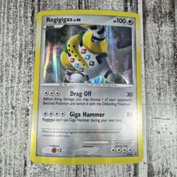 2009 Pokemon Regigigas DP40 JUMBO Holo Oversized Promo Card - Image 1