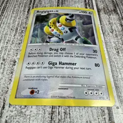 2009 Pokemon Regigigas DP40 JUMBO Holo Oversized Promo Card - Image 2