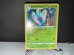 2023 Pokemon TCG Butterfree 003 Fusion Strike Holo Rare Card NM+ - Image 1