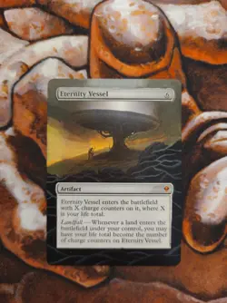 Magic the Gathering Eternity Vessel #1 Hand Painted Unique Custom MTG Alter - Image 1