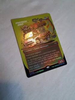 MTG FOIL Howlsquad Heavy Borderless - Aetherdrift #342 - Image 2