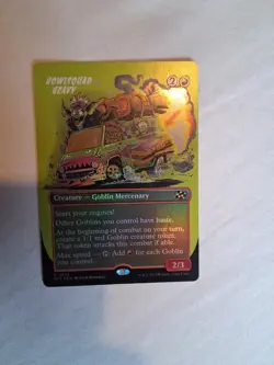 MTG FOIL Howlsquad Heavy Borderless - Aetherdrift #342 - Image 4