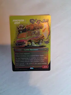 MTG FOIL Howlsquad Heavy Borderless - Aetherdrift #342 - Image 5