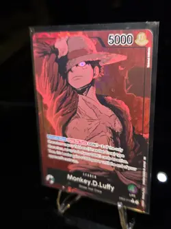 One Piece English EB02-010 Monkey D Luffy Alternate Art Leader - Image 3