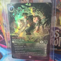 Disney Lorcana TCG Enchanted Foil Milo Thatch 230/204 Azurite Sea - Image 1