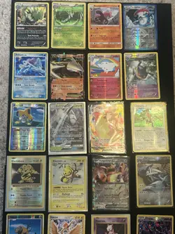 24 Pokemon Card Lot RARES HOLOS REVERSE GX EX Vmax Vintage & Modern - Image 2