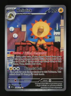 Heliolisk 229/217 Illustration Rare Ascended Heroes Pokemon Cards - Image 1