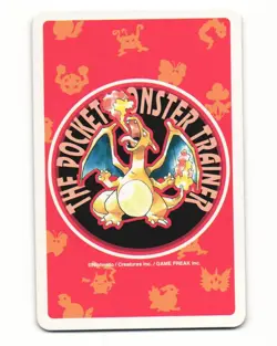 Machop No. 066 3 Of Clubs 1996 Pocket Monster Poker Card Pokemon Japanese HP - Image 2